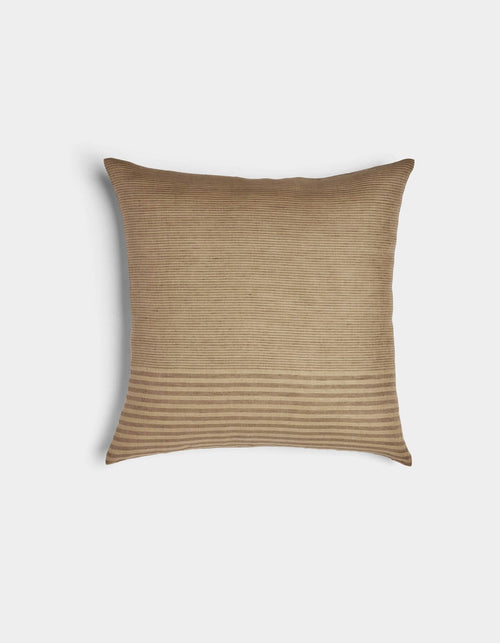Striped Linen Throw Pillow