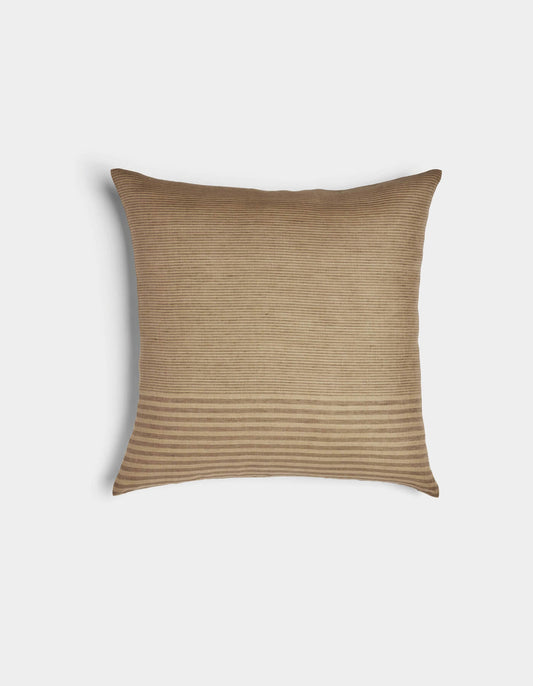 Striped Linen Throw Pillow