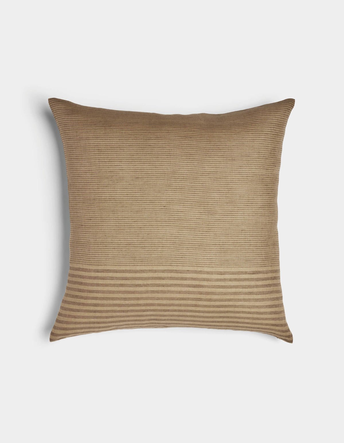 Striped Linen Throw Pillow